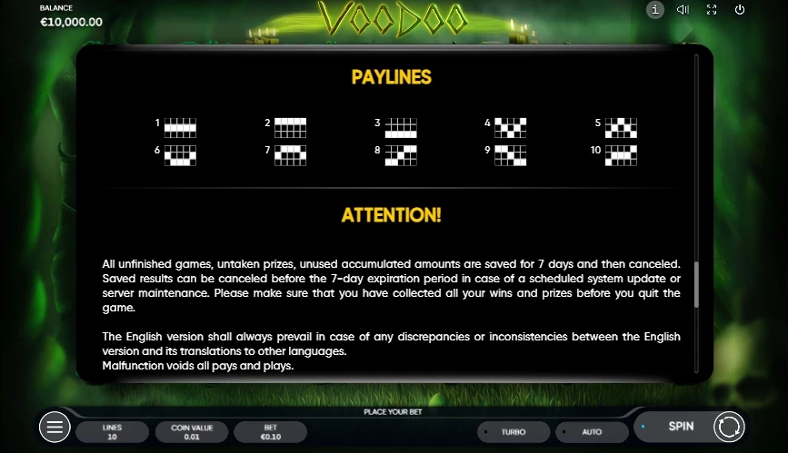 Voodoo Magic slot machine apk download latest version  1.0.0 screenshot 1