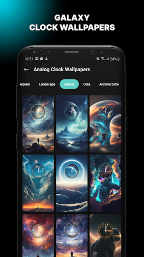 Live Analog Clock Wallpaper android apk free download  1.0.1.8 screenshot 1