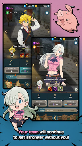 The Seven Deadly Sins IDLE Mod Apk Unlimited Money and Gems  0.6.1002 screenshot 2