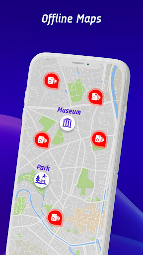 Offline Maps GPS Speedometer mod apk premium unlocked  1.2.8 screenshot 4