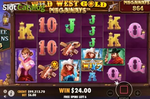 Wild West Gold Megaways Slot apk download  v1.0 screenshot 3