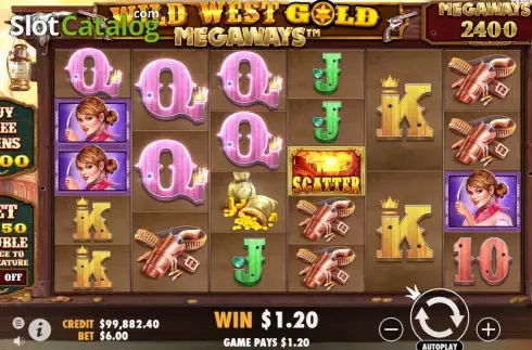 Wild West Gold Megaways Slot apk download  v1.0 screenshot 4