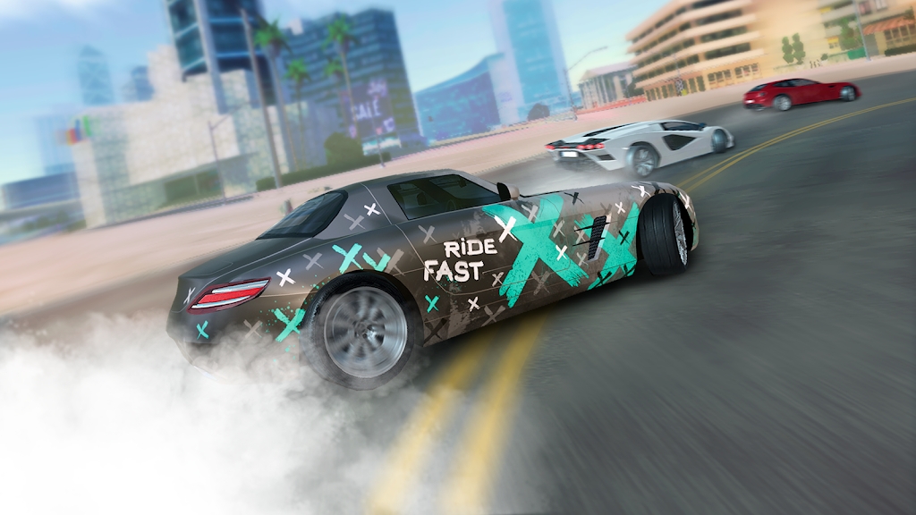 NS Burnout race game apk download for android  0.8.1 screenshot 1
