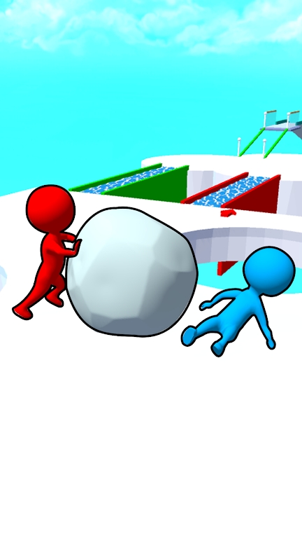 Snow Roll 3D Fun Race apk download for android  1.0.0 screenshot 2