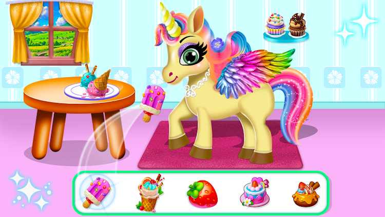 Unicorn Hairstyles Pet Care apk download for Android  v1.0 screenshot 1