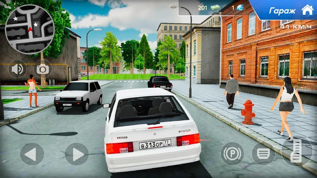 Lada 2113 Russian City Driving apk download for android  1.0 screenshot 2