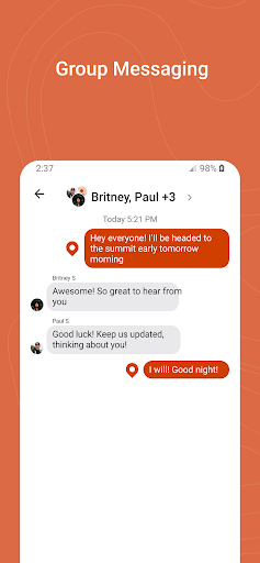 Garmin Messenger app for android latest version  1.18.1 screenshot 2