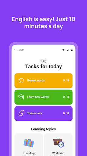 10 Minute English android apk latest version download  1.0.1 screenshot 1