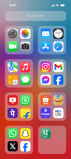 IOS 18 Launcher OS Themes app free download  1.2 screenshot 3