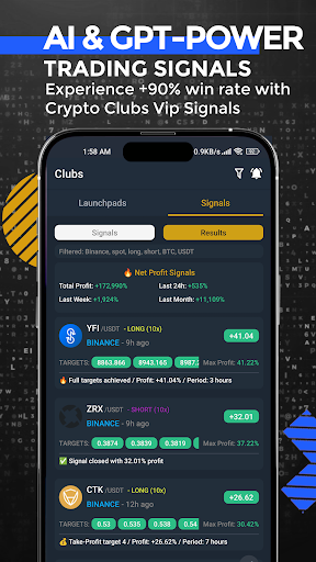 Crypto Clubs Tracker Signals apk download latest version  9.7.8 screenshot 2