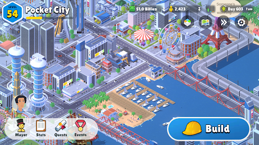 Pocket City 2 Mod Apk 1.072 (Unlimited Money and Gems) Free Download  1.072 screenshot 2