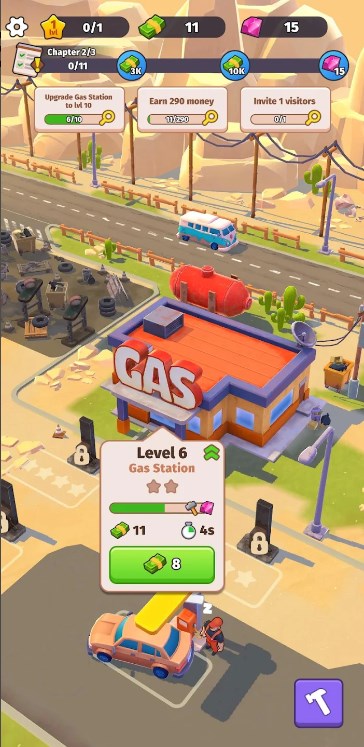 Roadside Empire Apk Mod Unlimited Money  1.0 screenshot 3