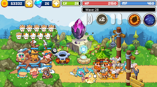 Castle Defense Fight Waves Apk Download for Android  1.0.3 screenshot 2