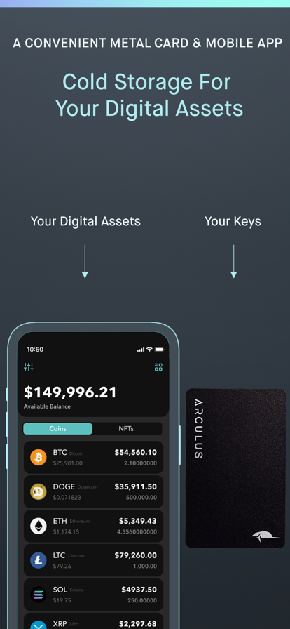 Arculus Wallet App Download for Android  3.6.1 screenshot 3