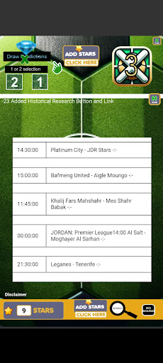 3 Draw Soccer Predictions App Download for Android  1.0.0.7 screenshot 3