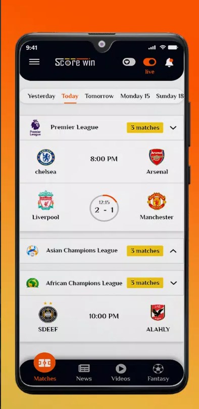 Score Win App for Android Download  1.0.18 screenshot 1