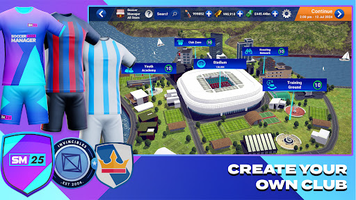 Soccer Manager 2025 mod apk unlimited money and credits  0.1.1 screenshot 3