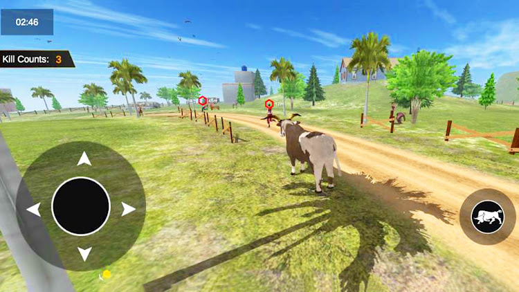 Angry Bull Animals Game 3D apk download latest version  v1.0 screenshot 4