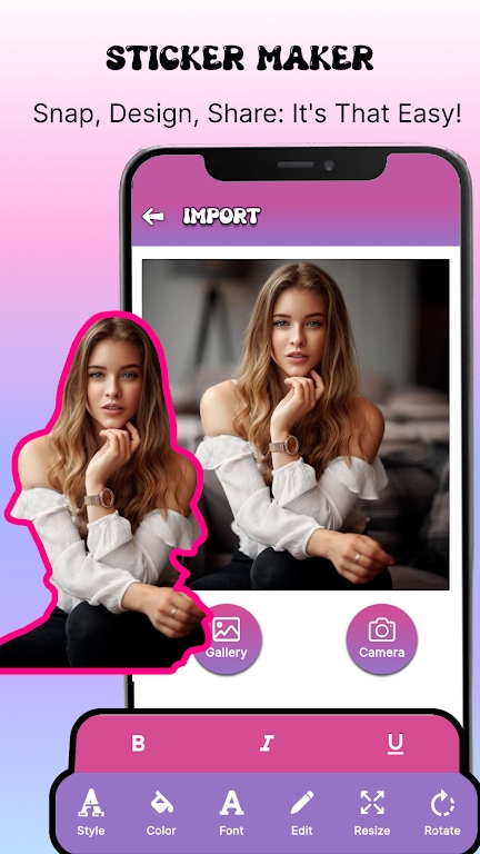 AI Sticky GIF Maker & Stickers app download for android  1.0.3 screenshot 1