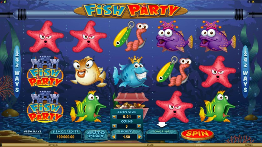 Fish Party slot apk download for android  1.0.0 screenshot 1