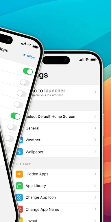 OS 18 Launcher Phone 16 Theme app download for android  1.02 screenshot 1