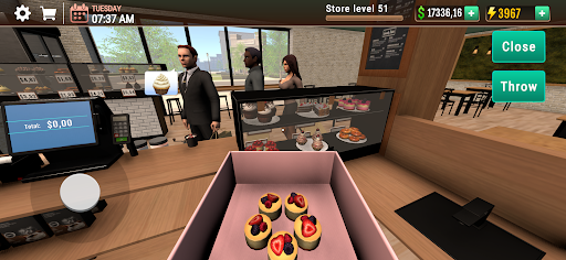 Coffee Shop Simulator 3D Cafe mod apk unlimited everything no ads  0.16 screenshot 2