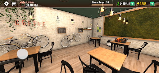 Coffee Shop Simulator 3D Cafe mod apk unlimited everything no ads  0.16 screenshot 4