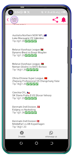 Football Tip 1X2 app free download for android  9.8 screenshot 4