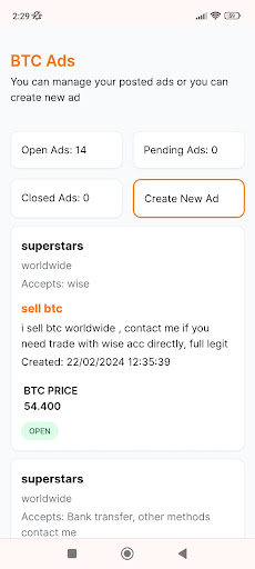 Bitcoin exchange Local BTC app free download latest versionͼƬ1