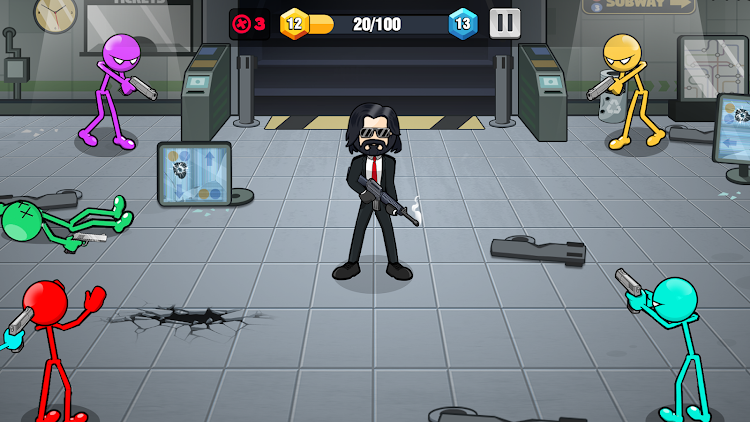 Stick Gun Quick and Dead apk download for Android  v1.0 screenshot 1