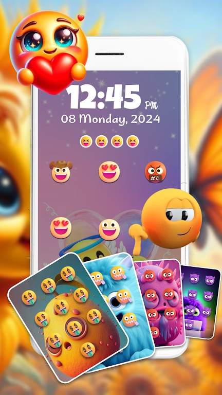 Emoji Merge& Emoji Lock Screen app download latest version  2.3 screenshot 1