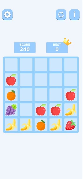 2048 Fruit Crush Apk Download for Android  1.2 screenshot 2