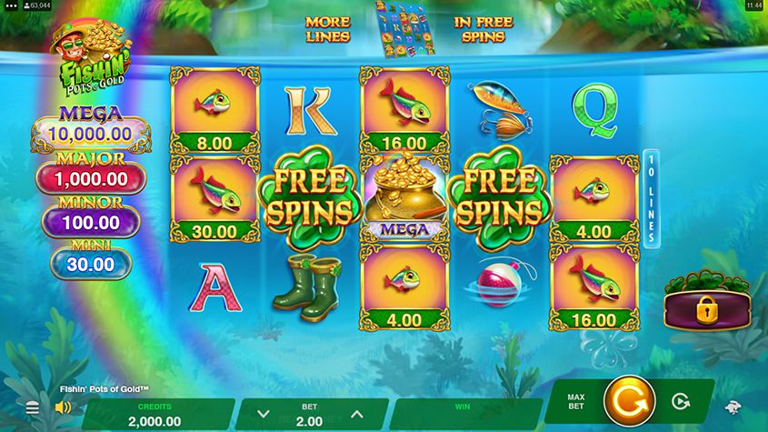 Fishin Pots Of Gold slot apk download for android  1.0.0 screenshot 1