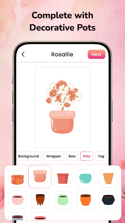 Flower Language DIY Wallpaper app free download  1.0.0 screenshot 1