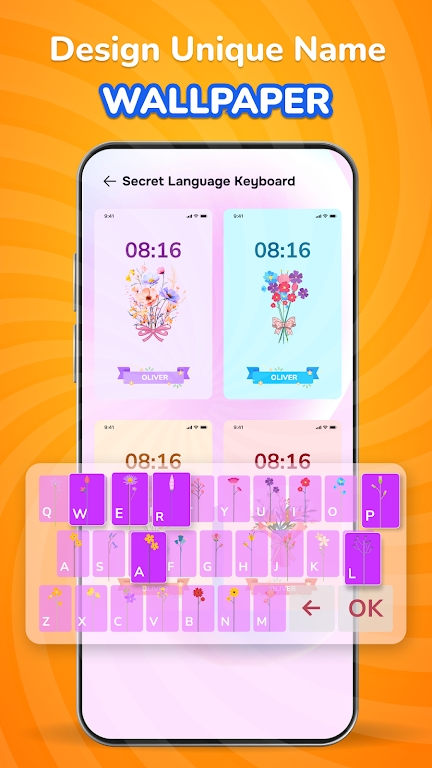 NAMA Flower language keyboard app download for android  1.0.0 screenshot 2