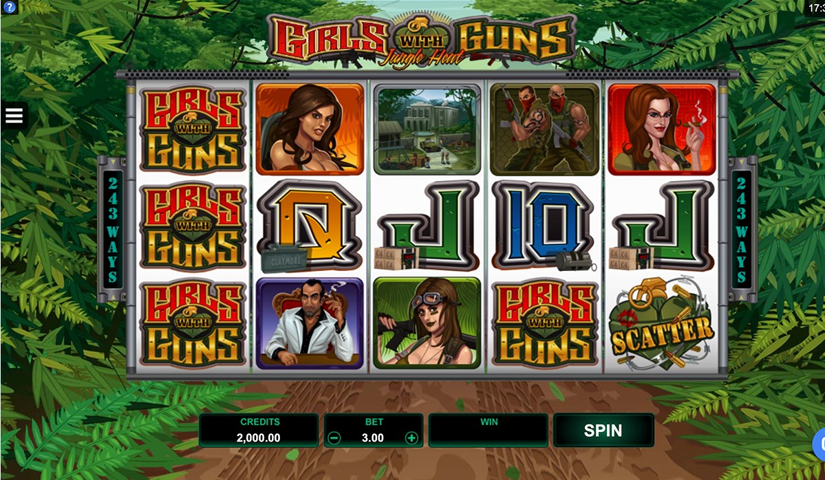 Girls With Guns Jungle Heat slot apk download for android  1.0.0 screenshot 2