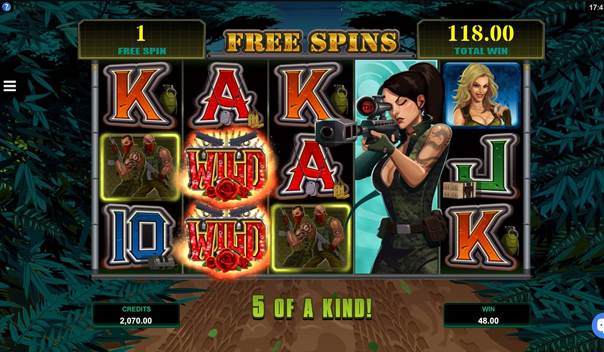 Girls With Guns Jungle Heat slot apk download for android  1.0.0 screenshot 3