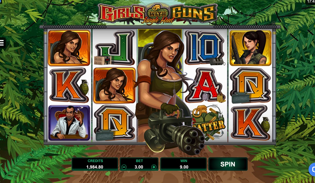 Girls With Guns Jungle Heat slot apk download for android  1.0.0 screenshot 1