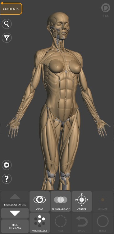 3D Anatomy for the Artist App for Android Download  6.0.0 screenshot 1