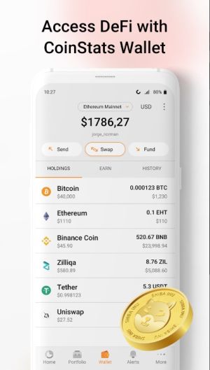 CoinStats Crypto Tracker Apk Latest VersionͼƬ1