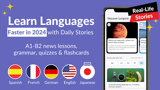 Langster Language Learning Mod Apk 2.6.2 Premium Unlocked  2.6.2 screenshot 4