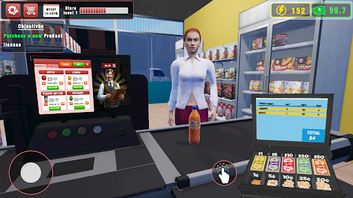 Supermarket Simulator Game 3D mod apk latest version  1.8 screenshot 3