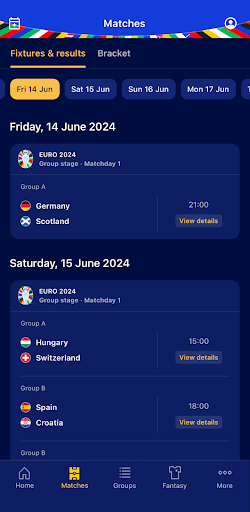 UEFA EURO 2024 Official app download apk latest version  12.2.6 screenshot 2