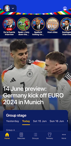 UEFA EURO 2024 Official app download apk latest version  12.2.6 screenshot 4