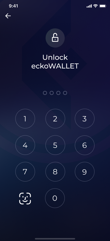 eckoWALLET App Download for Android  1.8.1 screenshot 3