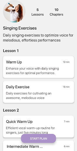 Singing Lessons Learn to Sing App Free Download for Android  3.0.328 screenshot 1