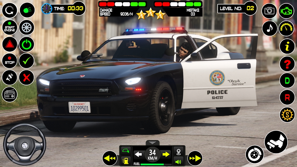 US Cop Car Chase Games Sim 3d apk download for android  0.2 screenshot 2