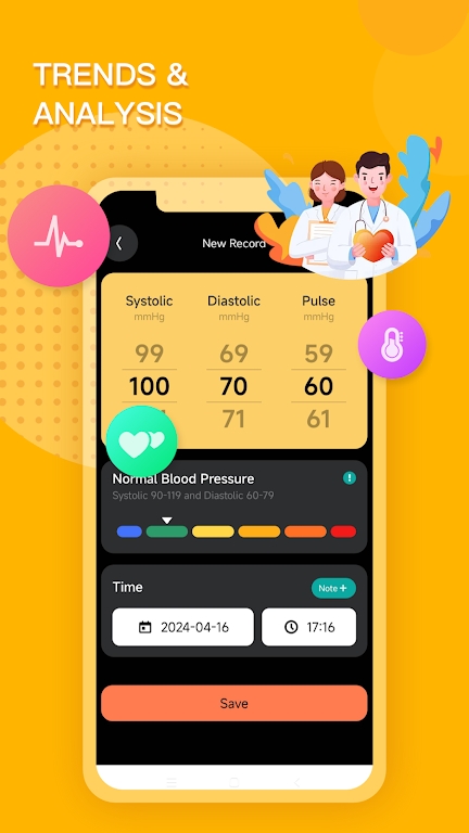 Blood Pressure Manage app download for android  1.1.0 screenshot 1