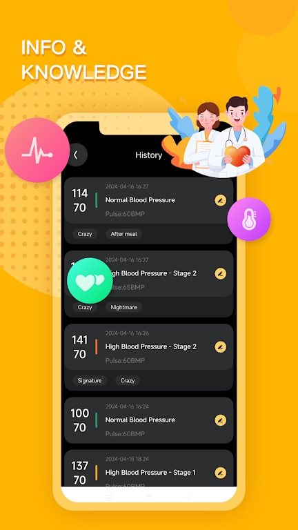 Blood Pressure Manage app download for android  1.1.0 screenshot 2