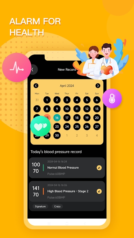 Blood Pressure Manage app download for android  1.1.0 screenshot 4